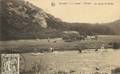 Dinant - La Lesse animée aux abords de Chaleux + la moisson - circulé 1933- Edit. Closset Deculot, café gare Gendron Ce