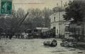 Un accident en gare de MONTBARD (Côte d'Or) le 2 juillet 1907 - Editeur : R.G.Daloz, photographe.