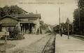 339 - LA TOUR-de-SALVAGNY (Rhône) - La gare et le train - Editeur : Delorme à L'Arbresle.