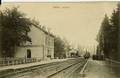 ITEUIL (Vienne) - La Gare - Arrivée d'un train.