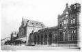161613, Gezicht op het N.S.-station Groningen te Groningen.