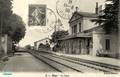 8 - MER (Loir et Cher) - Vue intérieure de la Gare.