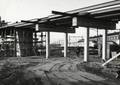 169149, Gezicht op de in aanbouw zijnde fly-over aan de noordzijde van het N.S.-station Utrecht C.S. te Utrecht, met rechts op de achtergrond de lijnwerkplaats Utrecht., Nederlandse Spoorwegen, fotograaf