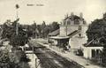 BELLAC (Haute-Vienne) - Vue intérieure de la gare.