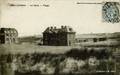 BRAY-DUNES (Nord) - La gare - La plage - Editeur : Vandenbilcke.