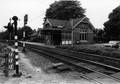 153276, Gezicht op de perronzijde van het N.S.-station Soestdijk te Soest., Nederlandse Spoorwegen, fotograaf