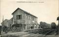 CHAMPAGNE sur OISE (Seine et Oise) - La Gare et le Train.
