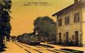 XERTIGNY (Vosges) - La Gare - Arrivée d'un train.
