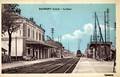 1 - BALBIGNY (Loire) - La Gare - Arrivée d'un train.