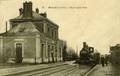 31 - BREVAL (Seine et Oise) - La Gare - Départ d'un train pour Paris - Collection : Lafosse.