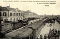 SAINT-BRIEUC - La Gare de l'Etat, vue intérieure prise de la Passerelle - Collection : E.Hamonic n°4979.