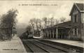 19 - BUTRY-VALMONDOIS (S. et O.) - La gare - Arrivée d'un train.