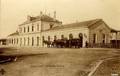 135 - LE BLANC (Indre) - La cour de la gare - Editeurs : CCCC et MTIL.