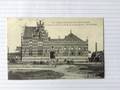 +postkaart, Antwerpen Dam Station, gelopen 1907, zegel 1 cent nr, 53