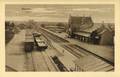 11896, Gezicht op het station van de H.IJ.S.M. (Hollandsche IJzeren Spoorweg-Maatschappij) te Rhenen.
