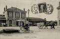 BOURG - La Gare - Editeur : L.Ferrand.