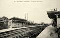 10 - SAINT-OUEN - L'AUMONE (S. et O.) - L'Intérieur de la gare.