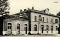 GARDANNE (Bouches-du-Rhône) - La cour de la gare.