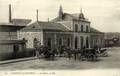 44 - NOGENT le ROTROU (Eure et Loir) - La cour de la Gare.