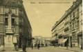 MONS Rue de la Station et monument Houzeau carte animée