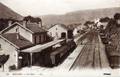 MENDE (Lozère) - La Gare et les Trains - Editeur : LL n°50.