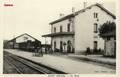 CAUX (Hérault) - Vue intérieure de la Gare.