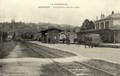 DOMFRONT (Orne) - Vue générale prise de la gare.