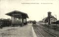 SAINT-PIERRE-du-VAUVRAY (Eure) - Vue intérieure de la gare.