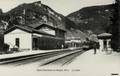 SAINT-RAMBERT en BUGEY (Ain) - Intérieur de la gare - Arrivée d'un train.
