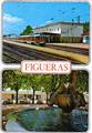 Espagne Figueras Estacion renfe y jardines Plaza estacion n°1.255 TBE