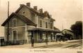 12 - CERCY la TOUR (Nièvre) - Intérieur de la gare, côté des voies - Editeur : B.F. à Paris.