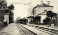 5 - LES ROSIERS (Maine et Loire) - La Gare et le Train.