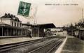 BRUNOY (S.-et-O.) - la Gare - Les Quais - Editeur : Hapart.