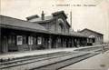4 - LIBERCOURT (Pas-de-Calais) - Vue intérieure de la gare.