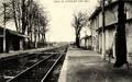 Vue intérieure de la gare de LOULAY (Charente-Inférieure).
