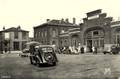 AULNOYE (Nord) - La cour de la gare en 1952.