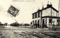 Voici une série de cartes postales anciennes de la commune de Doudeville.

DOUDEVILLE (S.I.) - La gare et le train - Editeur : Imprimeries Réunies à Nancy.