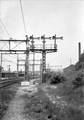 153889, Afbeelding van een drievoudig vertakkingssein van de N.S. met snelheidsbeperkingsborden aan de westzijde van het N.S.-station Amersfoort te Amersfoort., Nederlandse Spoorwegen, fotograaf