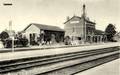 VILLERS-BRETONNEUX (Somme) - Vue intérieure de la nouvelle gare.