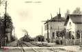 LIMERAY (Indre et Loire) - Vue intérieure de la Gare.