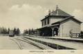 165116, Gezicht op het N.C.S.-station Voorthuizen te Voorthuizen.