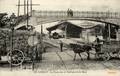 68 - LORIENT (Morbihan) - La Passerelle et l'intérieur de la Gare.