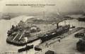 DUNKERQUE (Nord) - La Gare Maritime et l'Ecluse Trystram - Editeur : Verreman.