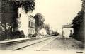 9 - VAAS (Sarthe) - La Gare - Arrivée d'un Train.