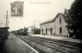 Voici une série de cartes postales anciennes de la commune de Bassens.

BASSENS (Gironde) - La Gare et le Train - Editeur : A.H.