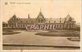 CPA Binche La Gare et le monument