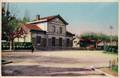 VAUCRESSON - La cour de la Gare.