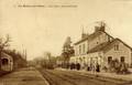 505 - MEHUN sur YEVRE (Cher) - La gare, vue intérieure, arrivée d'un train - Collection : E.L.