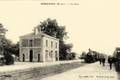 MORANNES (M. et L.) - La gare et le train.