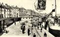 Dieppe - La gare maritime - Arrivée du train - Editeur : LL n°84.